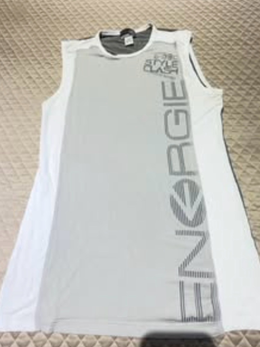 Vintage ENERGIE Underwear Y2K Sleeveless Tank Top -Italian Designer - Size S